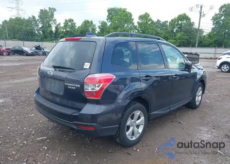2016 Subaru Forester 2.5I Premium из США, поврежденный, VIN JF2SJADC4GH411530
